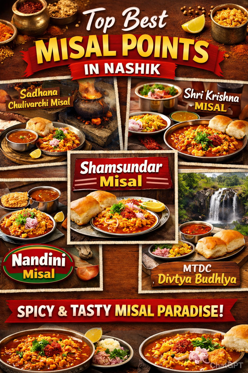 Top Best Misal Points in Nashik