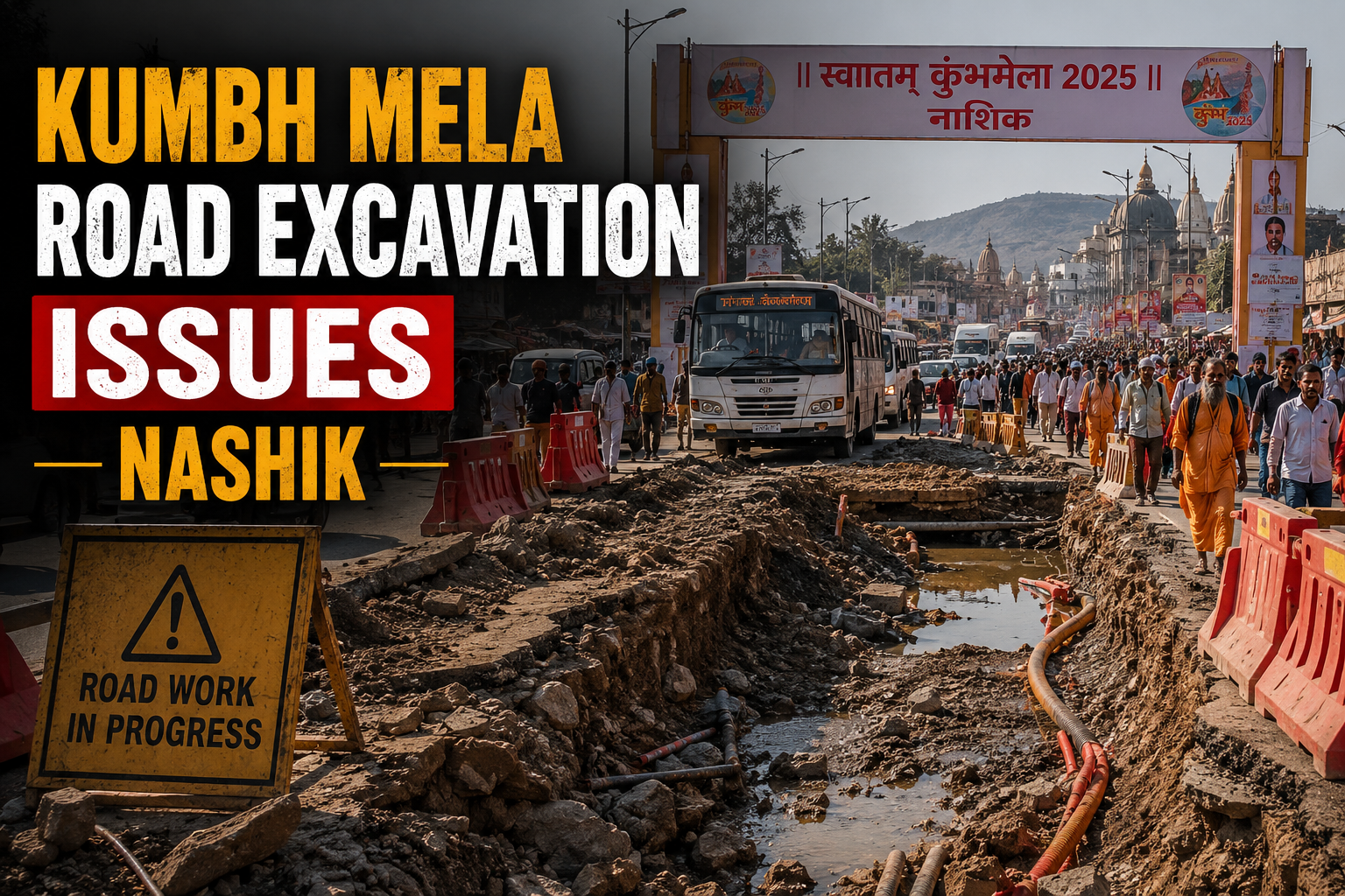 kumbh-mela-road-excavation-issues-nashik
